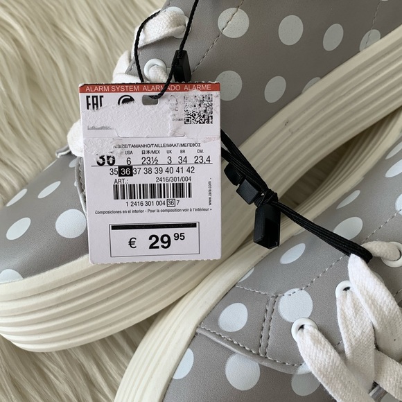 Zara Basic Platform Dot Sneakers - Picture 7 of 11